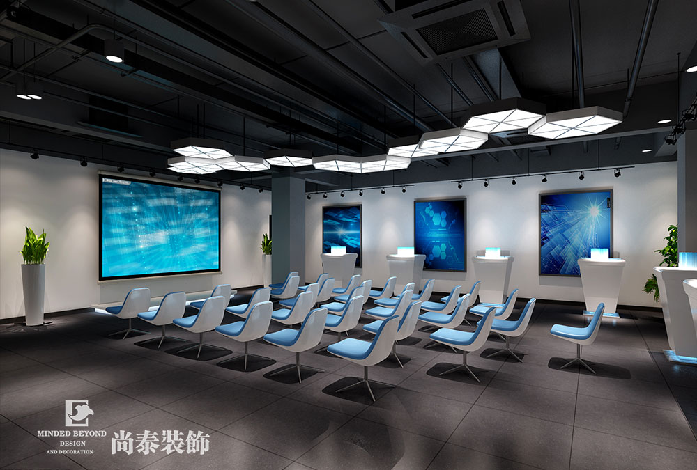 深圳寶安石巖順興工業(yè)區(qū)電子產品公司裝修設計