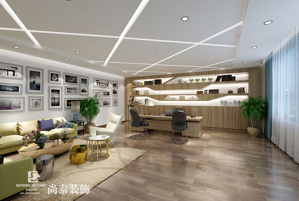 深圳寶安石巖順興工業(yè)區(qū)電子產品公司裝修設計
